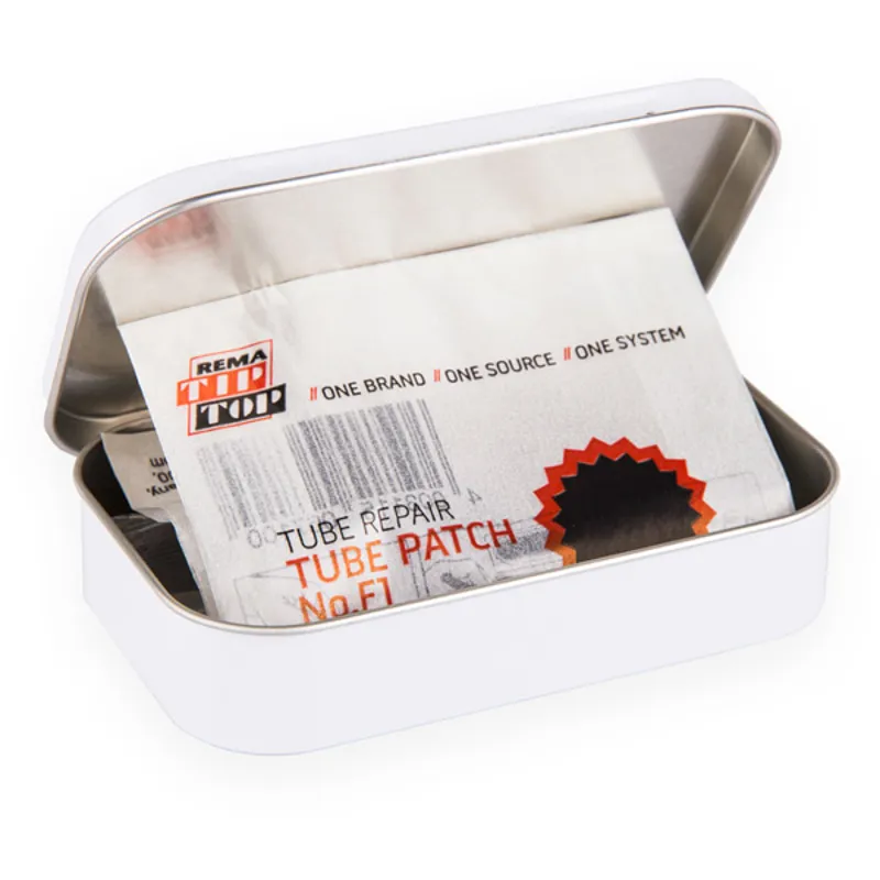 Bicycle repair kit TipTop 02 touring in Retro metal box-1